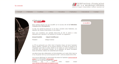 Desktop Screenshot of maroquineriefrancaise.com