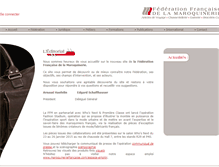Tablet Screenshot of maroquineriefrancaise.com